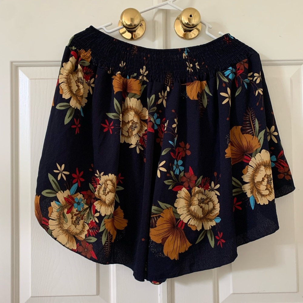 Floral Flowy Shorts